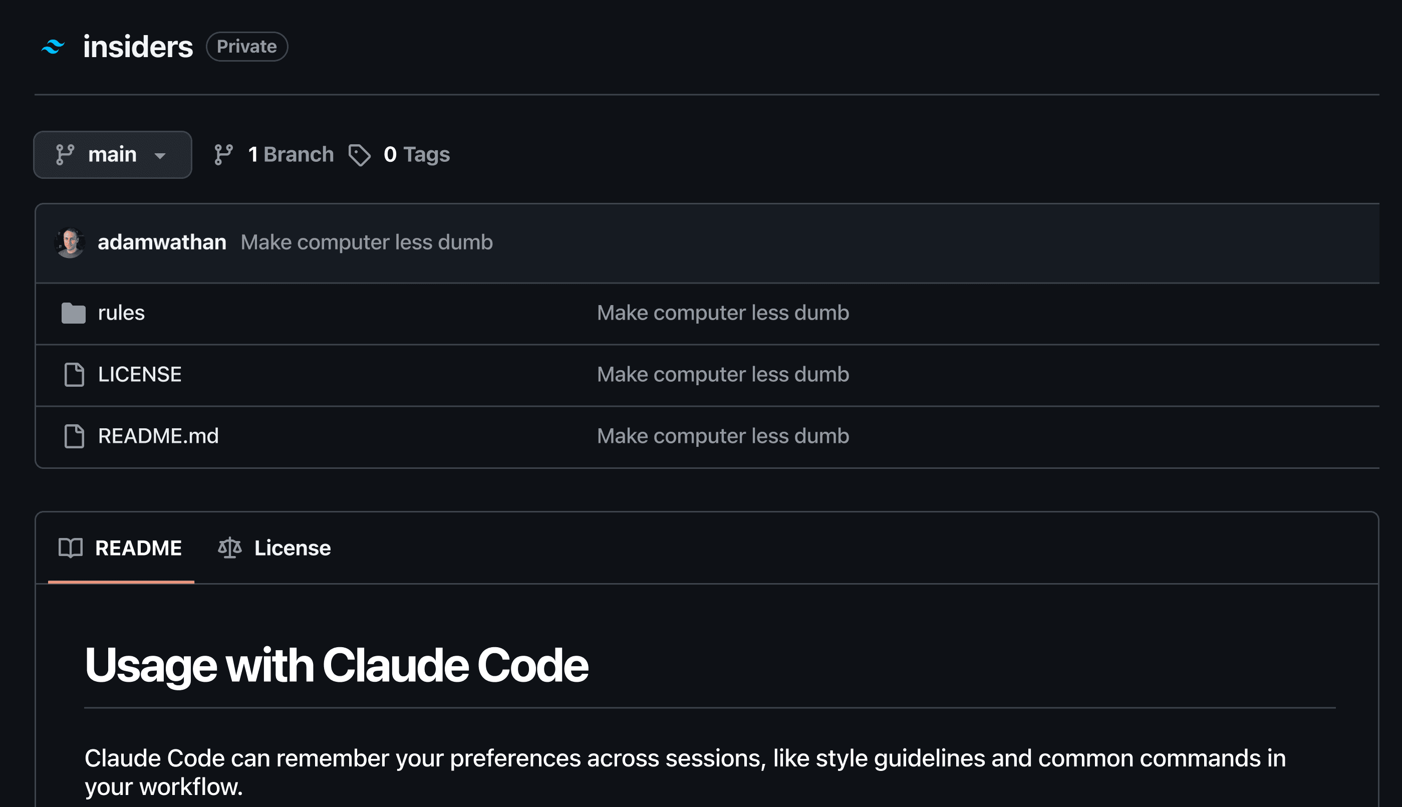 Insiders GitHub repository